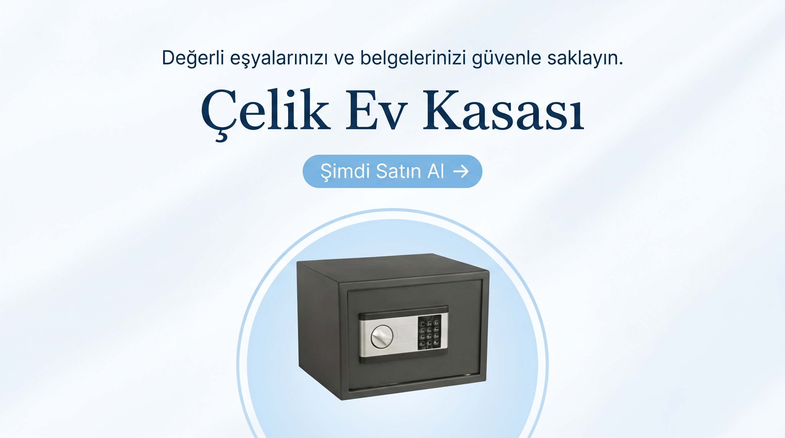 Ev Tipi Çelik Kasa